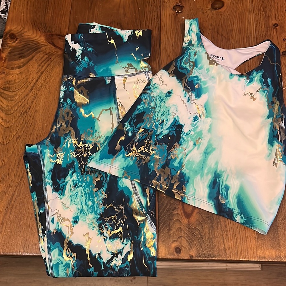 Matching legging top set